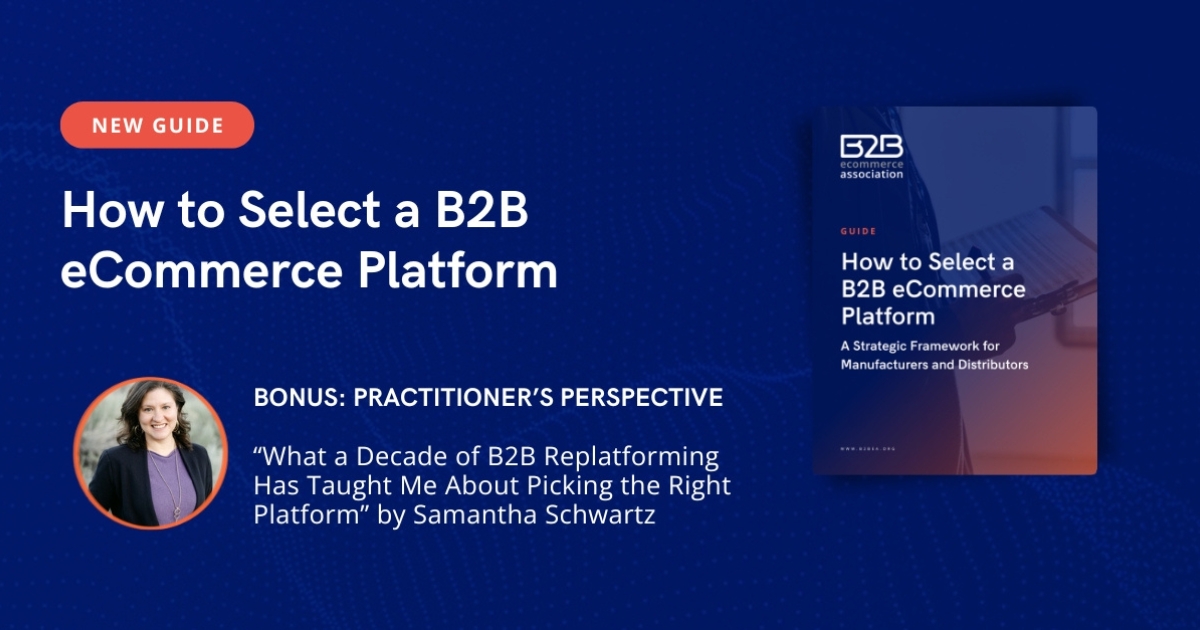 Guide: How to Select a B2B eCommerce Platform